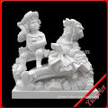 Stone Boy And Girl Statue Carving YL-R070